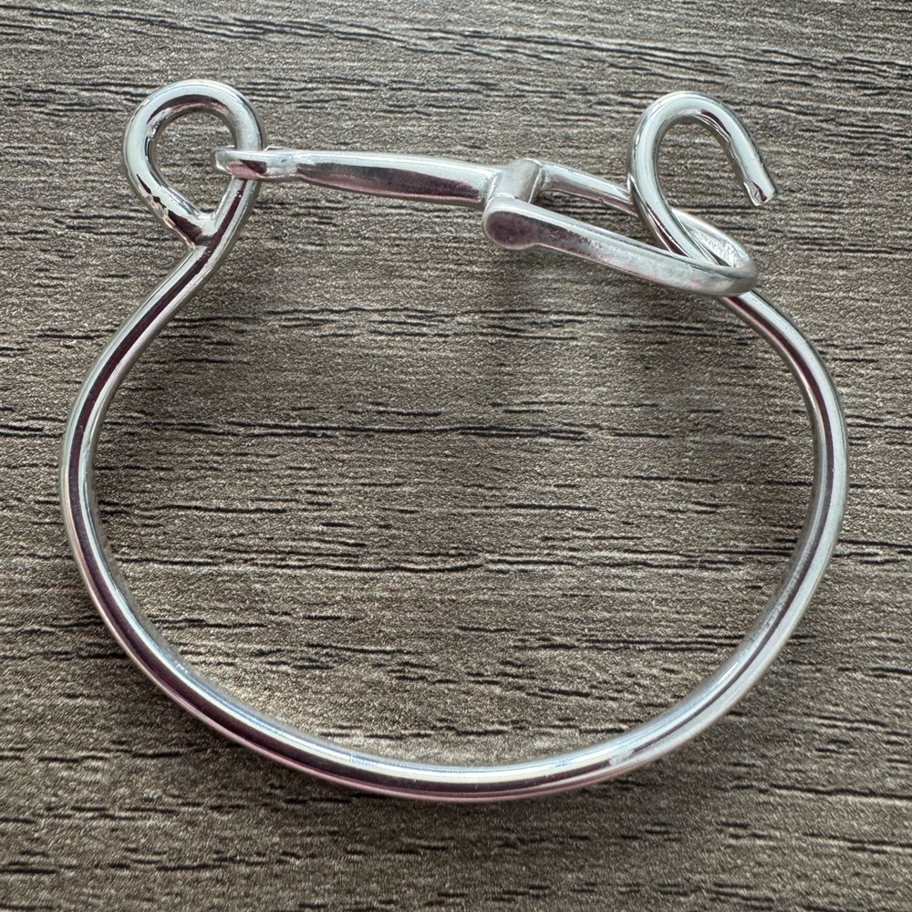 Hand made, Silver Horse Bit Bracelet